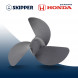 Винт гребной  Skipper для Honda 2-3HP, диаметр 7 1/4&quot; алюминиевый, лопастей - 3, шаг 4 3/4&quot;, ШПЛИНТОВОЙ
