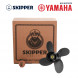 Винт гребной  Skipper для Yamaha 9.9-15HP, диаметр 10&quot; алюминиевый, лопастей - 4, шаг 7&quot;