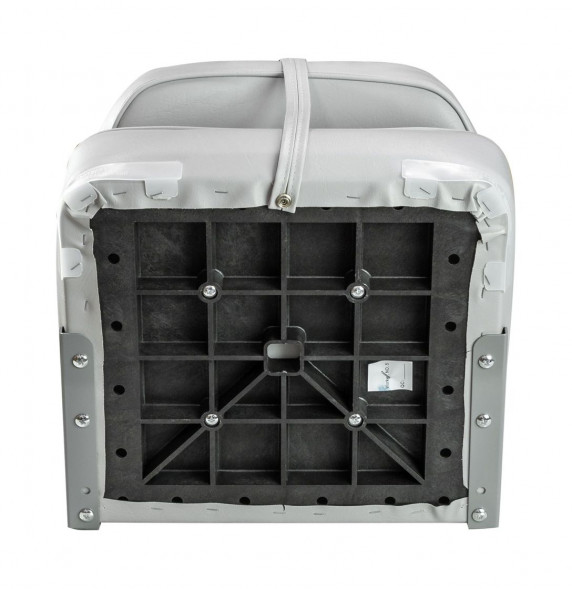 Кресло мягкое складное, обивка винил, цвет серый, Marine Rocket (упаковка из 10 шт.)