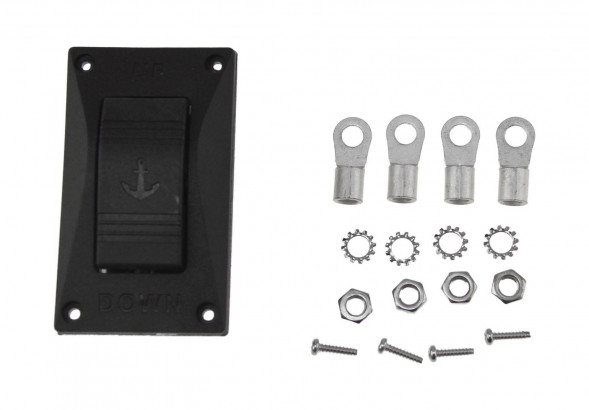 Лебедка якорная South Pacific 710H горизонтальная, 700Вт, 12 В,