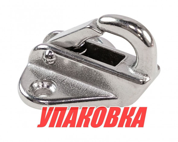 Крючок с защелкой на плоском основании (упаковка из 10 шт.)
