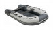 Надувная лодка ПВХ, Ривьера Компакт 3800 НДНД Комби, светло-серый/графит