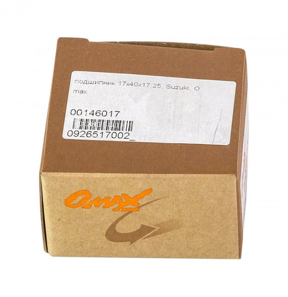 Подшипник 17х40х17.25, Suzuki, Omax