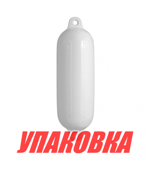 Кранец Marine Rocket надувной, размер 407x110 мм, цвет белый (упаковка из 10 шт.)