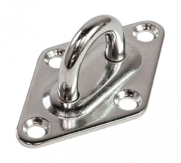 Серьга с ромбовидным основанием 65х40мм, Marine Rocket