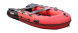 Надувная лодка ПВХ, Хантер 330 Про НДНД, красный/черный