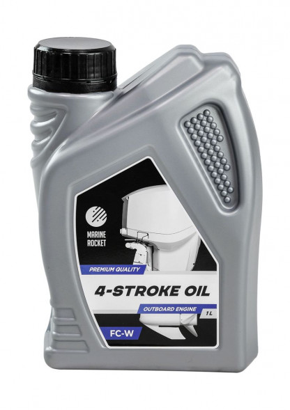 Масло 4-тактное минеральное 10W40 Marine Rocket 1 л