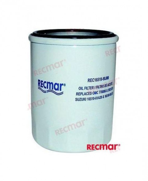 Фильтр масляный Suzuki DF70A-140A, Recmar