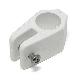 Кронштейн рамы тента 7/8&quot; скользящий, пластмасса белая