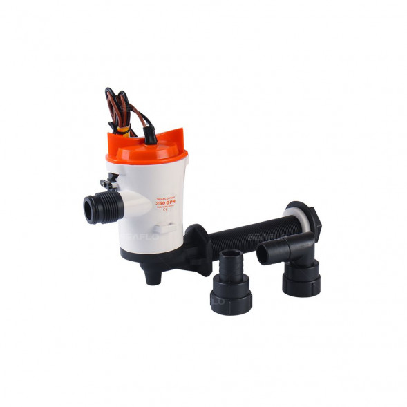 Помпа циркуляционная SeaFlo, 12V 22 л/мин, патрубок 19 мм