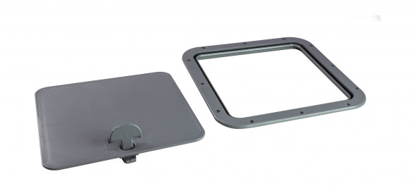 Люк смотровой 380 х 380 мм, серый