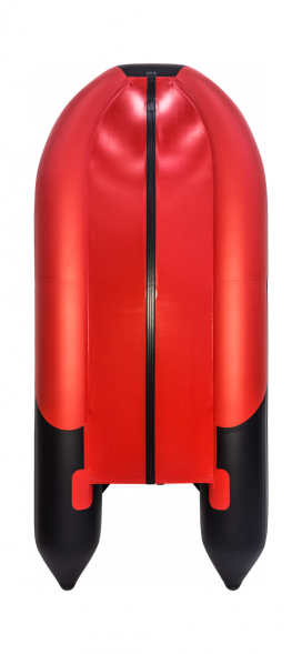 Надувная лодка ПВХ, Ривьера Компакт 3600 СК Комби, красный/черный