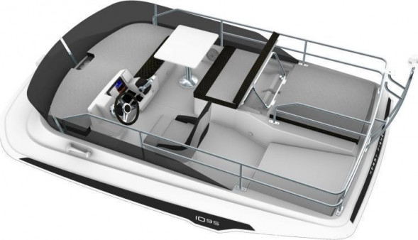 Катер Merry Fisher 1095 Fly с моторами 2х300