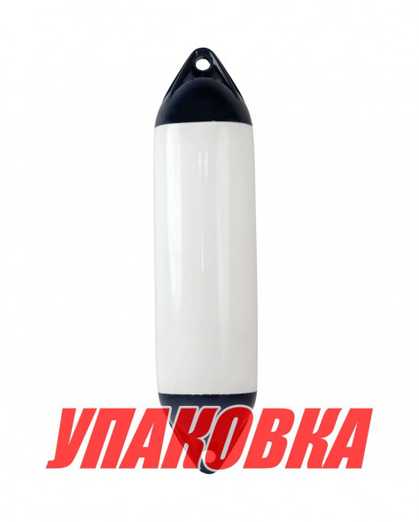 Кранец Marine Rocket надувной, размер 600x150 мм, цвет синий/белый (упаковка из 10 шт.)