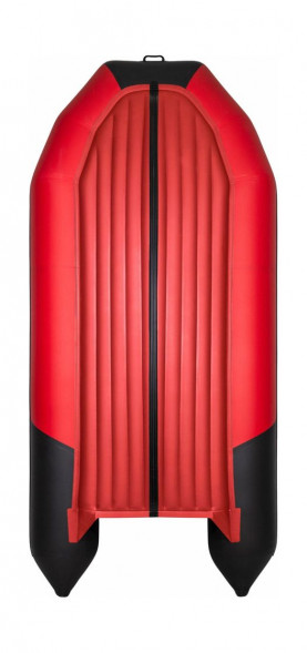 Надувная лодка ПВХ, Таймень NX 4000 НДНД PRO, красный/черный