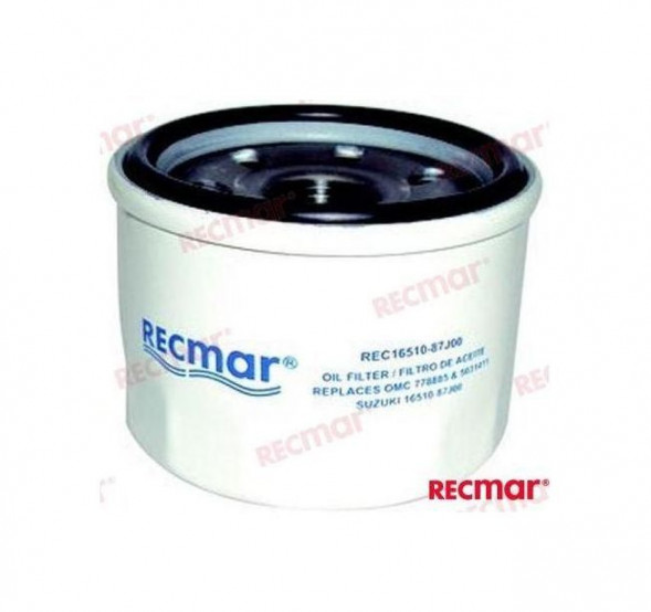 Фильтр масляный Suzuki DF25-70/DF40A/50A/60A, Recmar