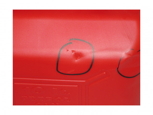 Канистра для ГСМ пластиковая, 10 л, уценённая