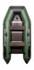 Надувная лодка ПВХ, АКВА 2900 СК, зеленый/черный