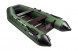 Надувная лодка ПВХ, АКВА 2900 СК, зеленый/черный