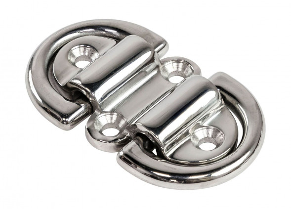 Обушок откидной с двойными полукольцами 6 мм, Marine Rocket