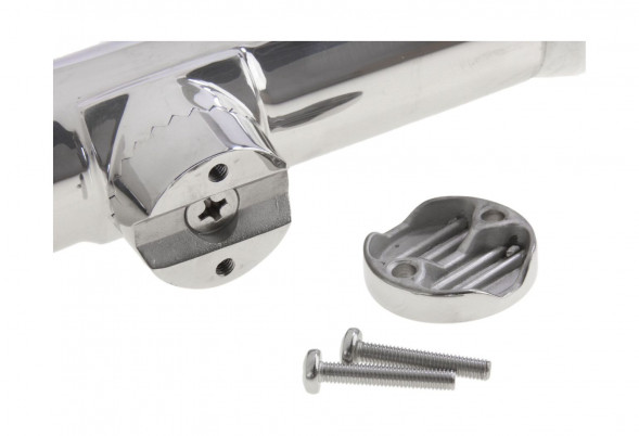 Держатель спиннинга с вырезом и креплением к лееру