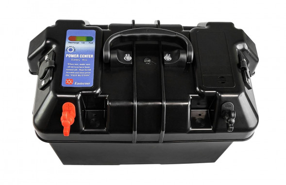 Ящик для АКБ 343х194х229 мм c USB зарядкой