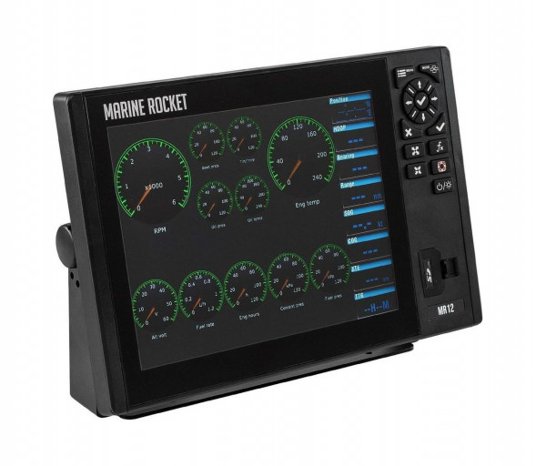 Комплект морской навигации 12C/TMM40-50-200XT/KRA-1009_N, Marine Rocket