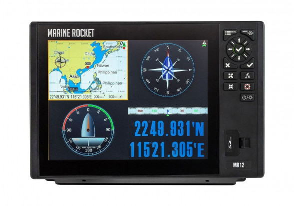 Комплект морской навигации 12C/TMM40-50-200XT/KRA-1009_N, Marine Rocket