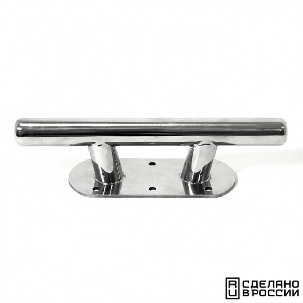 Утка швартовая с площадкой 240 мм, нержавеющая сталь