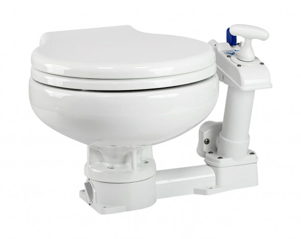 Унитаз с ручной помпой SuperCOMPACT, уценённый