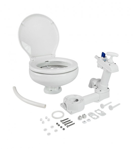 Унитаз с ручной помпой SuperCOMPACT, уценённый