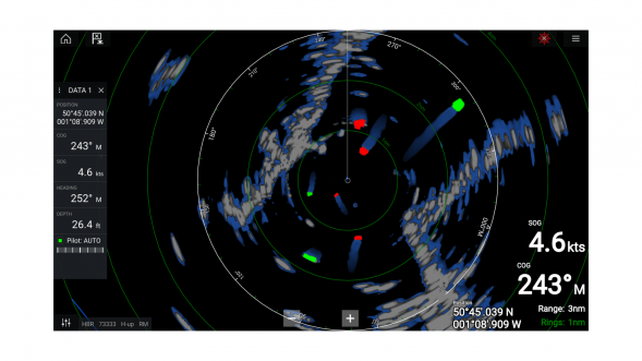 Навигационный мультидисплей Raymarine AXIOM+ 9, RV-100 Transducer