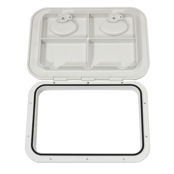 Крышка рундука SEAFLO 315x440мм, белый пластик