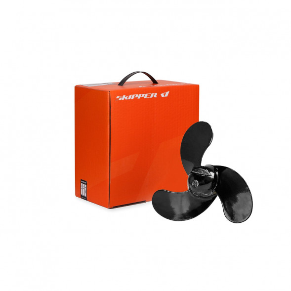 Винт гребной  Skipper для Mercury 2.5-3.5HP, диаметр 7 3/8&quot; алюминиевый, лопастей 3, шаг 5 3/8&quot;, ШПЛИНТОВОЙ