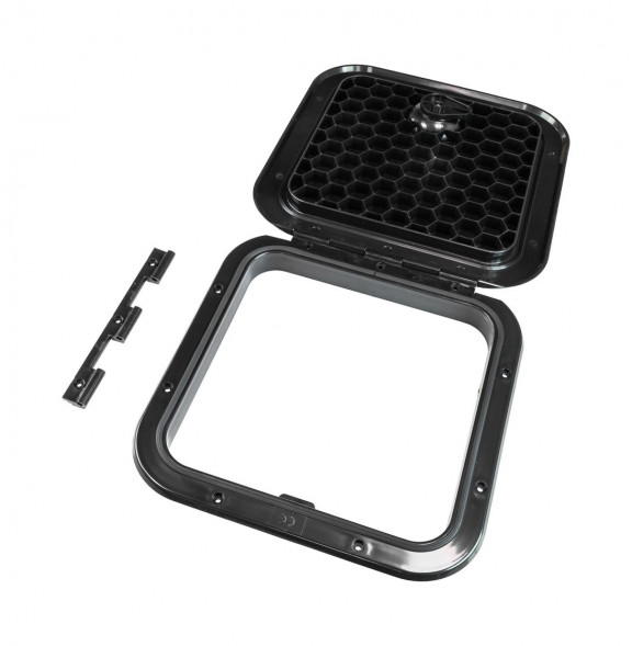 Люк смотровой 373 х 373 мм, черный