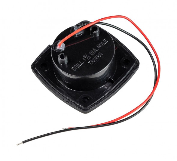 Светильник для подсветки палуб и трапов, светодиодный, 12 В, 3 Вт, черный (упаковка из 6 шт.)