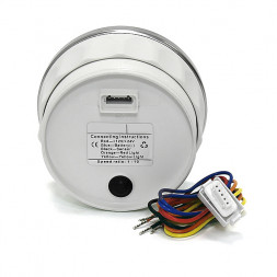 Тахометр цифровой 8000 об/мин со счетчиком моточасов (WS), SR:1-10