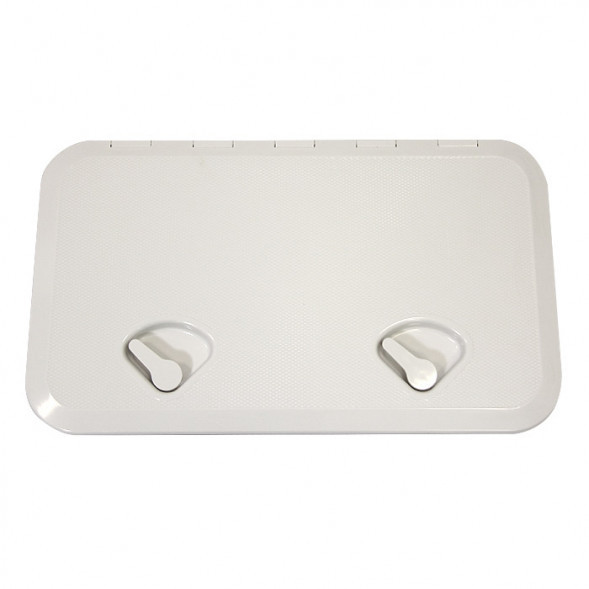 Крышка рундука SEAFLO 353x606мм, белый пластик