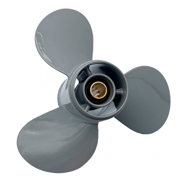 Винт гребной  Skipper для Honda 25-30HP, диаметр 9,9&quot; алюминиевый, лопастей - 3, шаг 14&quot;