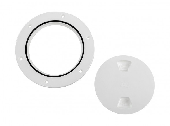 Лючок палубный 4&quot;, белый