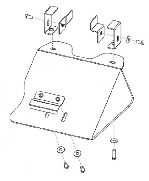 Защита бензобака ST-1441