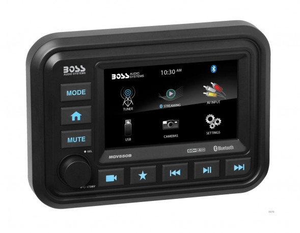 Морская магнитола BOSS MGV550B (упаковка из 6 шт.)