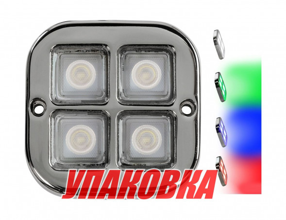Подводный огонь UDS70, RGB, 4w, Marine Rocket (упаковка из 4 шт.)