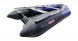 Надувная лодка ПВХ, Хантер 370 Про Спорт НДНД, синий/карбон