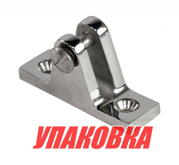 Кронштейн палубный 75 град, с винтовым штифтом, ровное основание Marine Rocket (упаковка из 10 шт.)