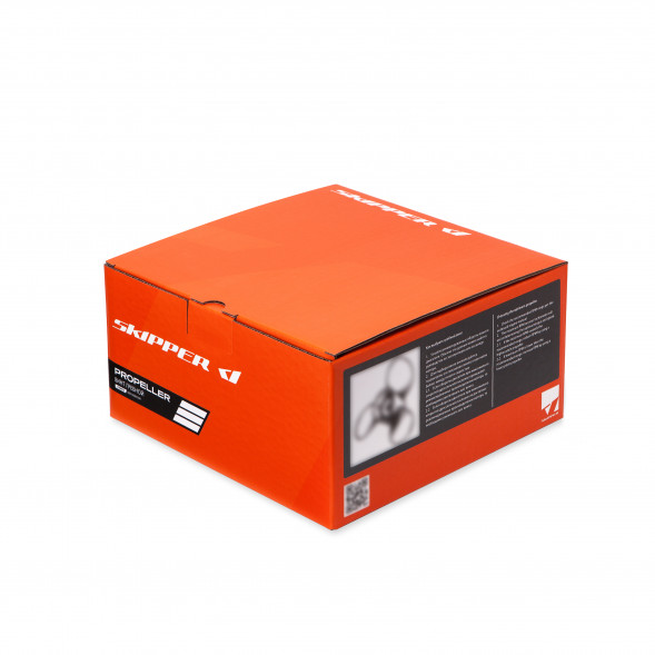 Винт гребной  Skipper для Suzuki DT60DT75DT85DT90HP, диаметр 13 3/4" алюминиевый, лопастей - 3, шаг 21"