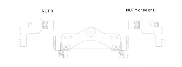 Шток фиксации гидроцилиндра R, Sea First