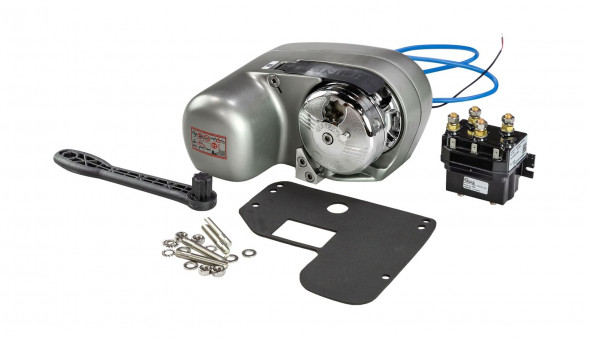 Лебедка якорная Quick Genius GP2 1200F, 12 В, цепь 6мм