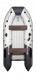 Надувная лодка ПВХ, Таймень NX 3800 НДНД PRO, бронь, светло-серый/графит