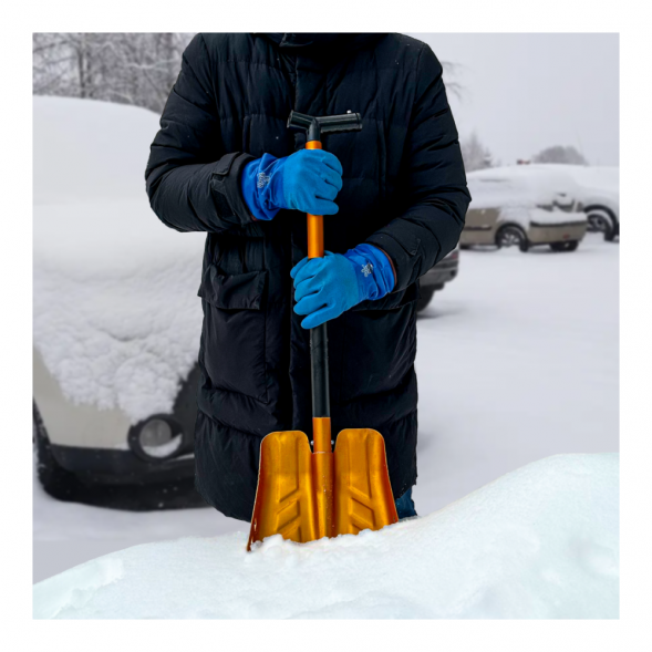 COMBO: перчатки SHOWA 282 (размер 3L) + Лопата с пилой Sledex+SHOWA 3L